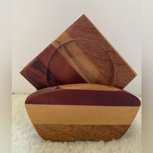 Handmade Wooden Drink Coasters